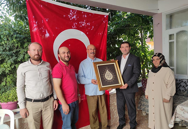 İLÇE MÜFTÜLÜĞÜNDEN GAZİLER GÜNÜ ZİYARETİ