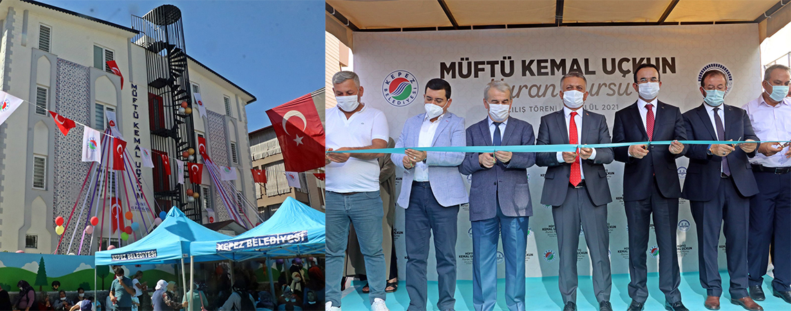 ANTALYA'DA 8 DERSLİKLİ KUR'AN KURSU AÇILDI