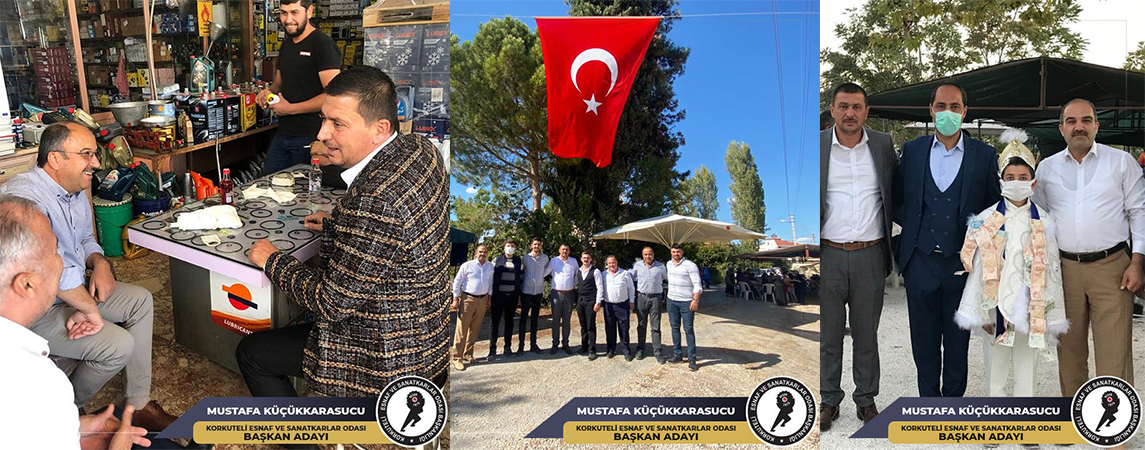 ESNAF ODASI BAŞKAN ADAYI KÜÇÜKKARASUCU, DÜĞÜN VE ESNAF ZİYARETİ SÜRDÜRÜYOR