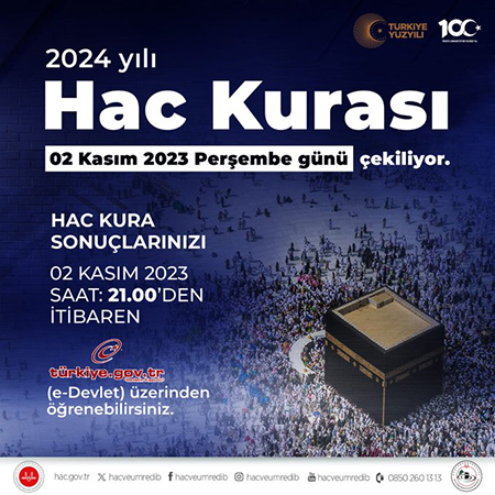 2024 HAC KURALARI BUGÜN ÇEKİLİYOR
