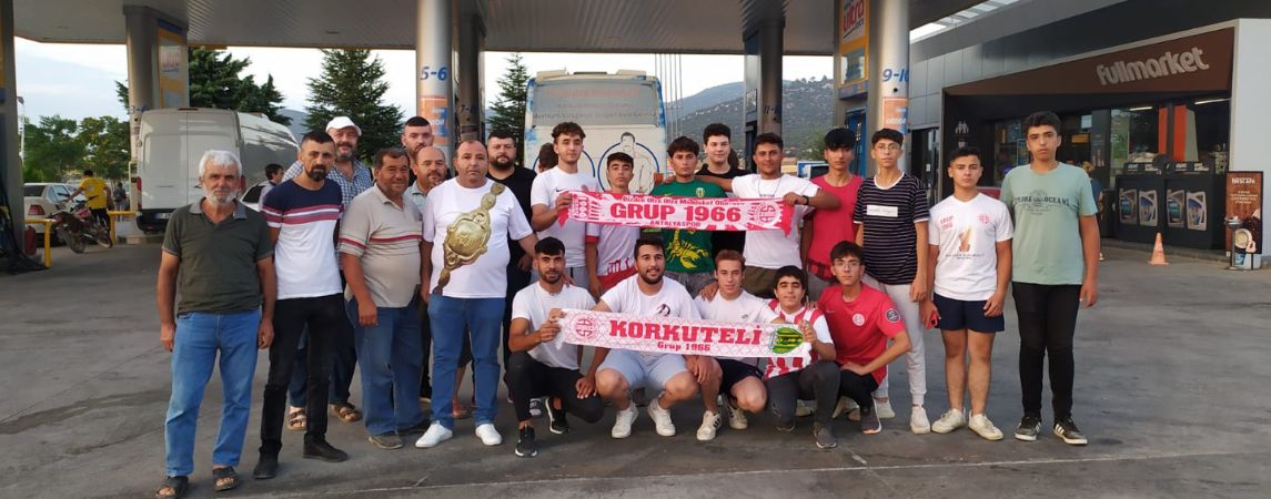 ANTALYASPOR’A KORKUTELİ’NDEN TAM DESTEK